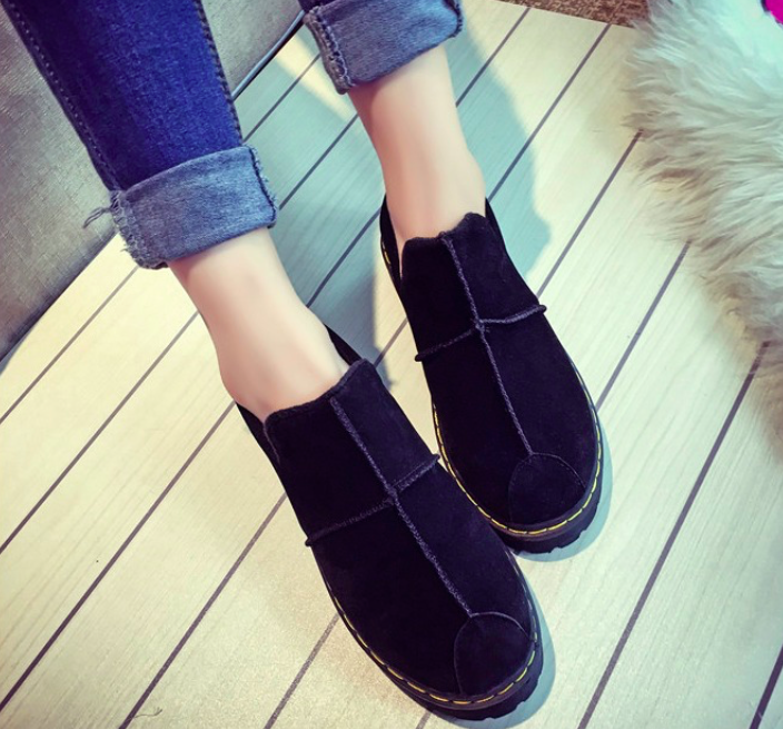 HA016 Soft Loafers Black